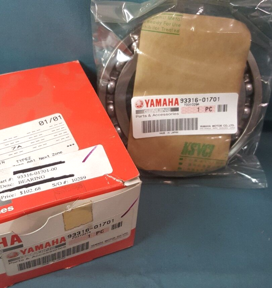 NEW GENUINE YAMAHA 93316-01701-00 BEARING Grizzly YFM660 Rhino YXR660 YXR45