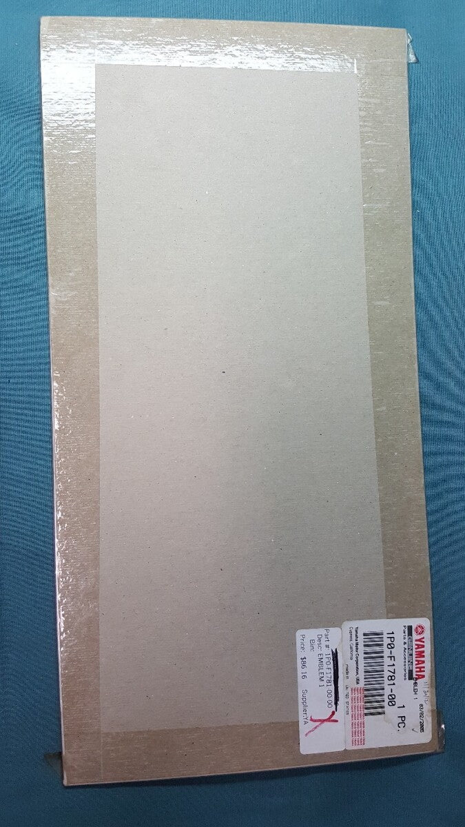 NEW GENUINE YAMAHA 1P0-F1781-00 EMBLEM 1 2005 Bruin YFM250BT