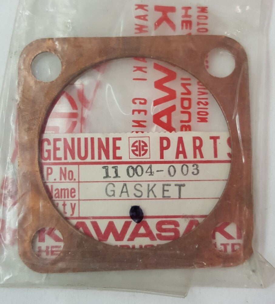 NEW GENUINE KAWASAKI 11004-003 GASKET CYLINDER HEAD C2SS. C2TR, B8 1965-1969