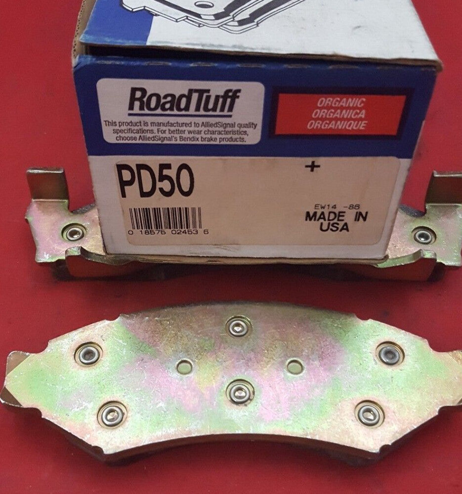 NOS ROAD TUFF PD50 Brake Pads Semi-Metallic