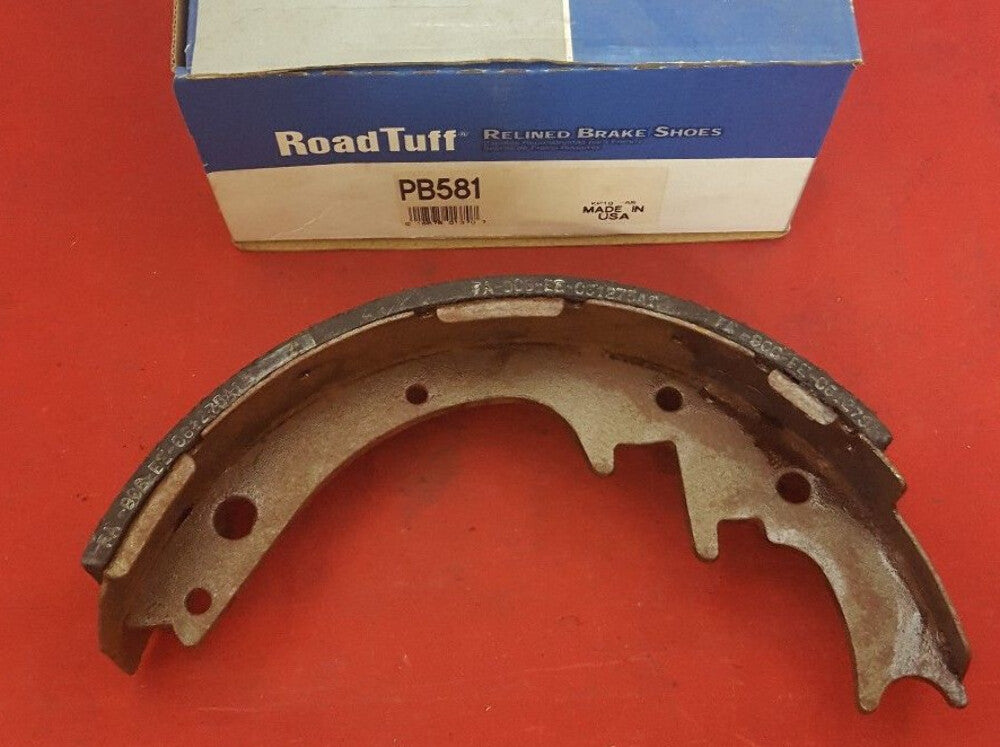 NOS Bendix PB581 Road Tuff Relined Brake Shoes