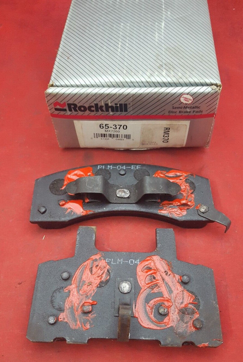 NOS Rockhill 65-370 / MX7260 / RM370 Semi-Metallic Brake Pads