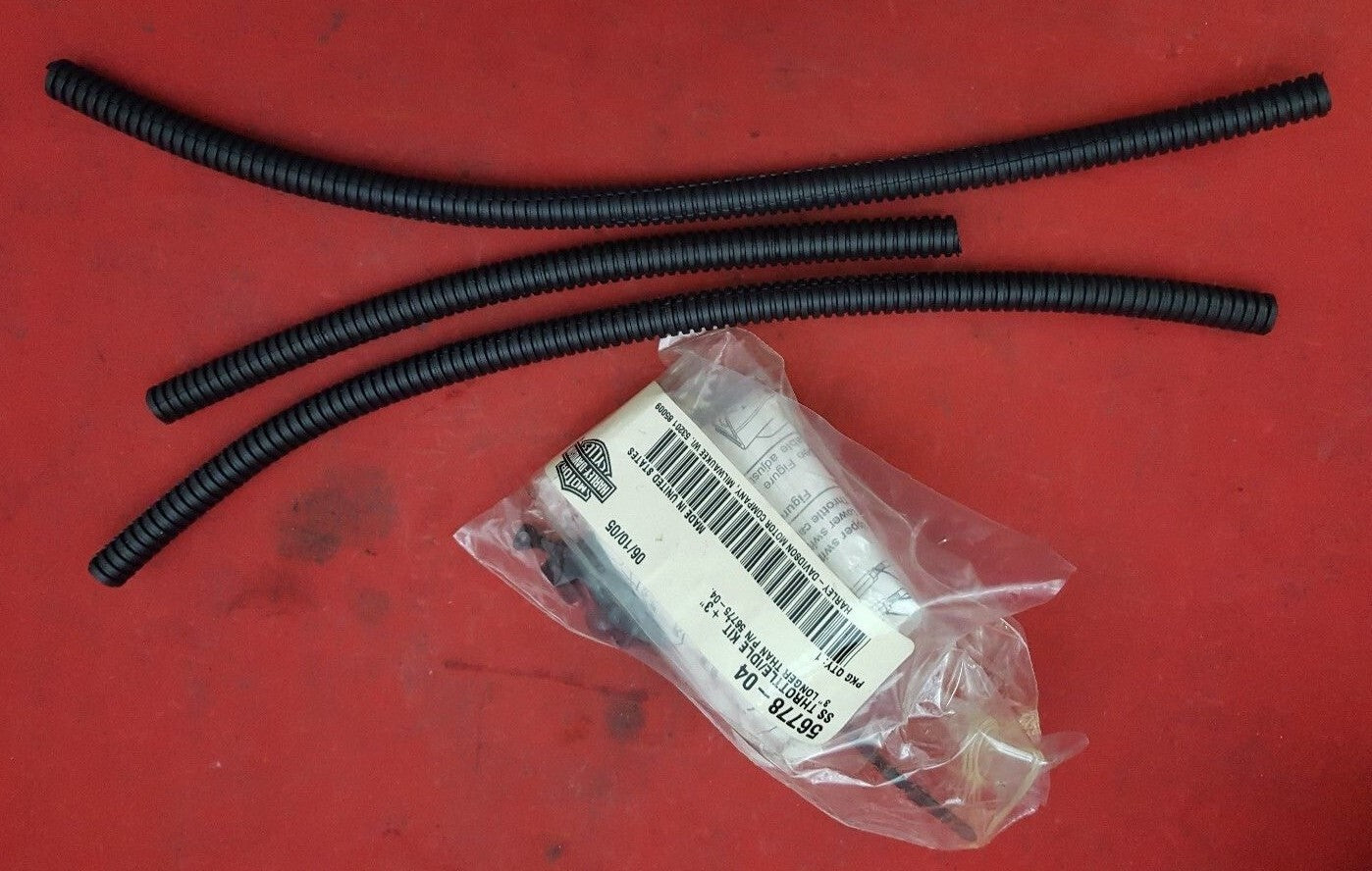 New Harley Davidson 56778-04 SS Throttle/Idle Kit +3 Inches