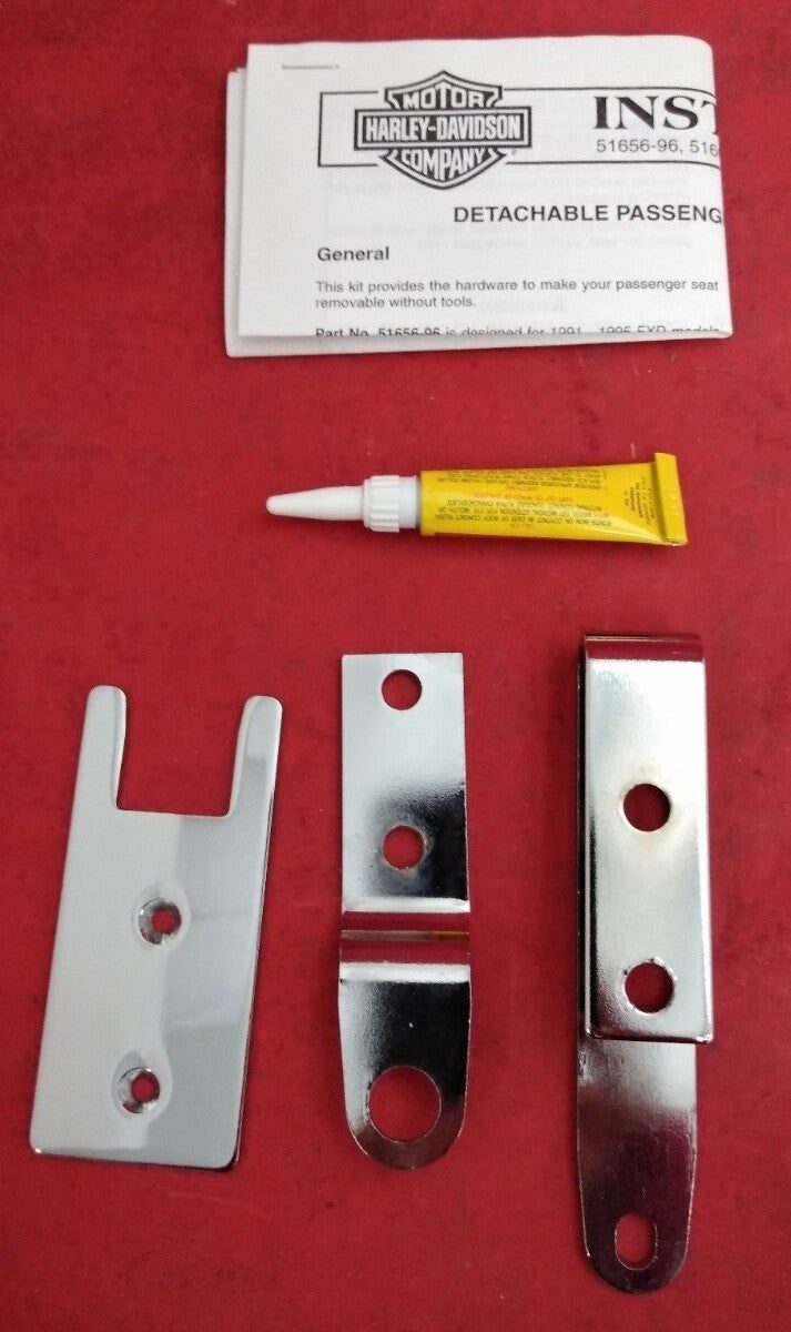 NEW Harley Davidson Detachable Pillion Hardware Kit 51656-96