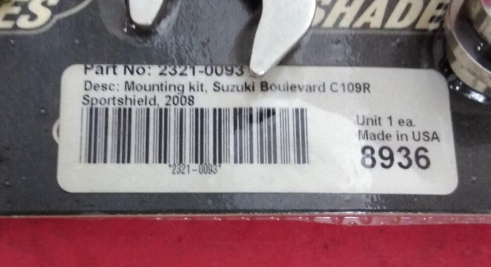 NEW Memphis Shades Sportshield Mount For Suzuki Boulevard C109R MEM8936 23210093