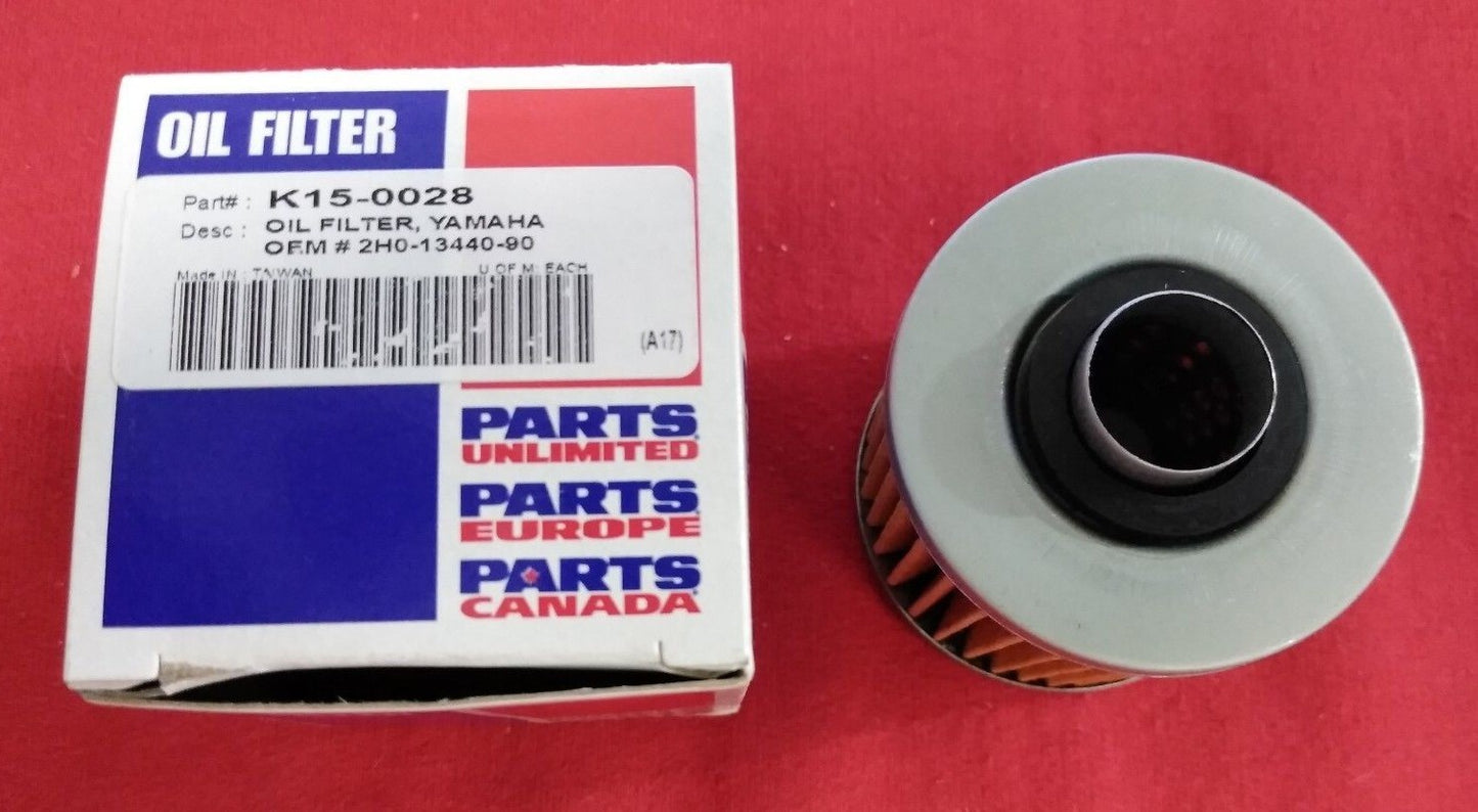 NEW Oil Filter Parts Unlimited K15-0028 / 2H0-13440-90 / FRAM CH6005
