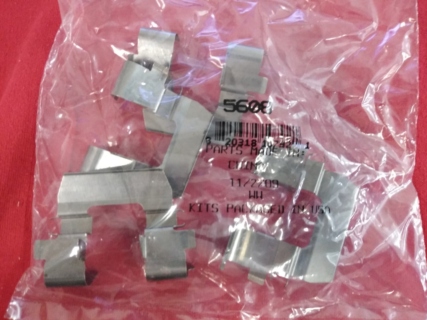 NEW BETTER BRAKE PARTS Brake Completion Kit 5608 / H5611