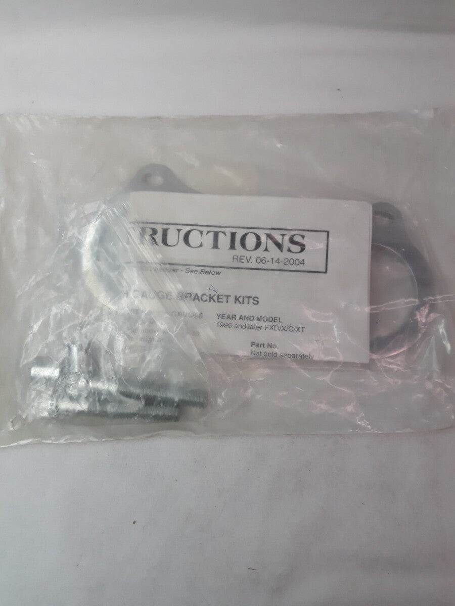 NEW GENUINE HARLEY DAVIDSON 1.5" Triple Gauge Bracket Kit Part# 67331-04 FXSTB