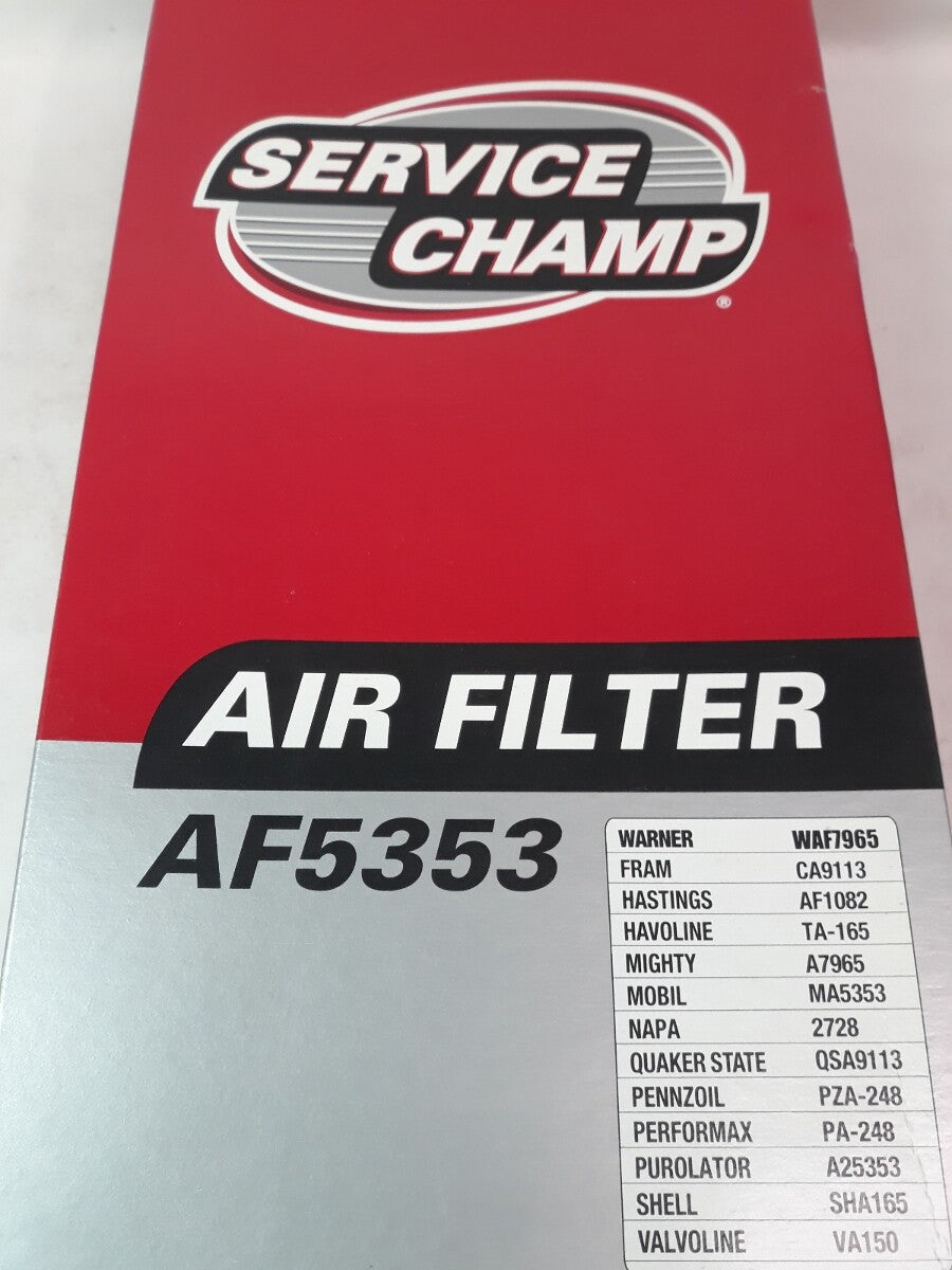 NEW SERVICE CHAMP Air Filter AF5353/ WAF7965/ CA9113