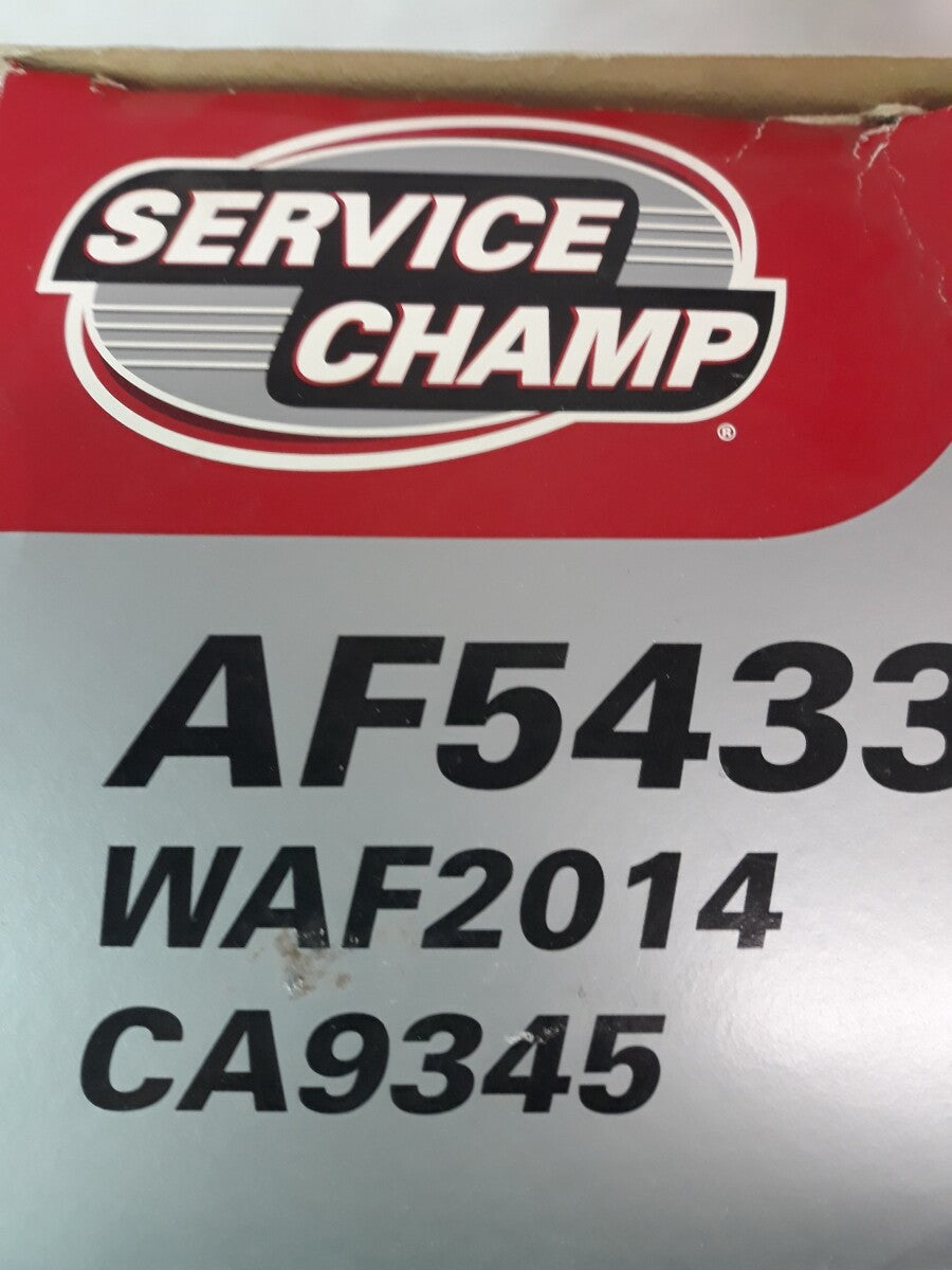 NEW SERVICE CHAMP Air Filter AF5433/ WAF2014/ CA9345