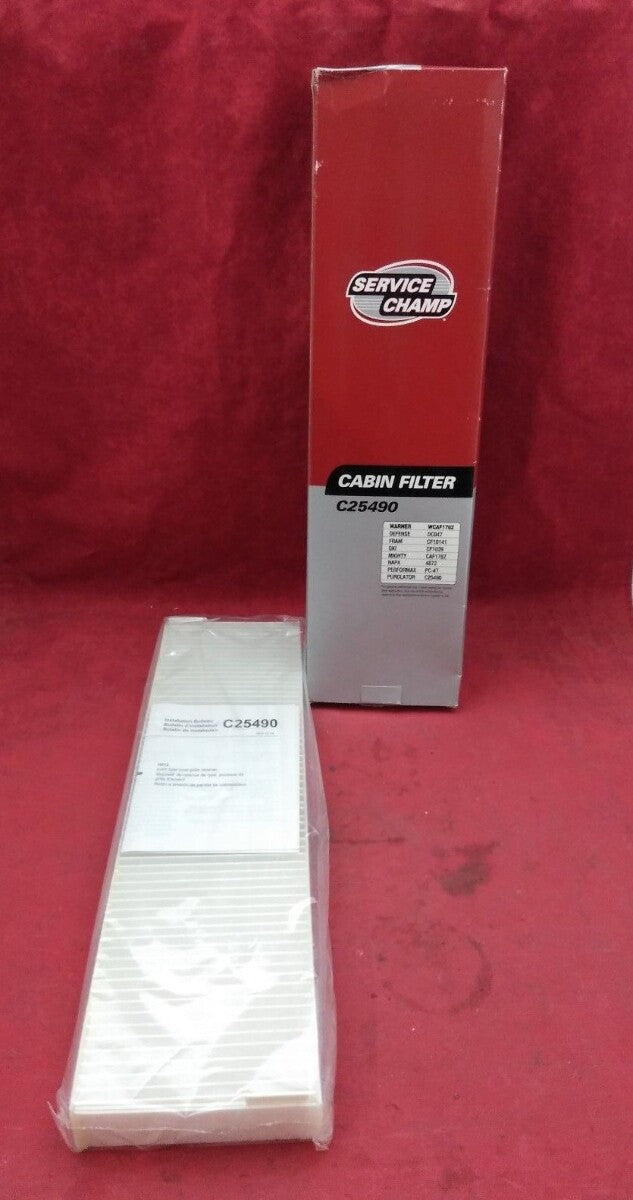 NEW SERVICE CHAMP Air Filter C25490 / WCAF1762 / CF1039
