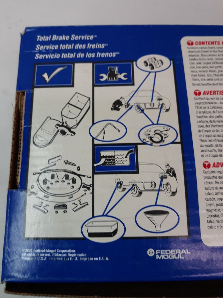 NEW WAGNER QUICK STOP Semi-Metallic Disc Brake Pads Ref# ZX857