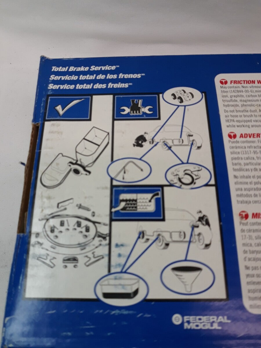 NEW WAGNER QUICK STOP Semi-Metallic Disc Brake Pads Ref# ZX756