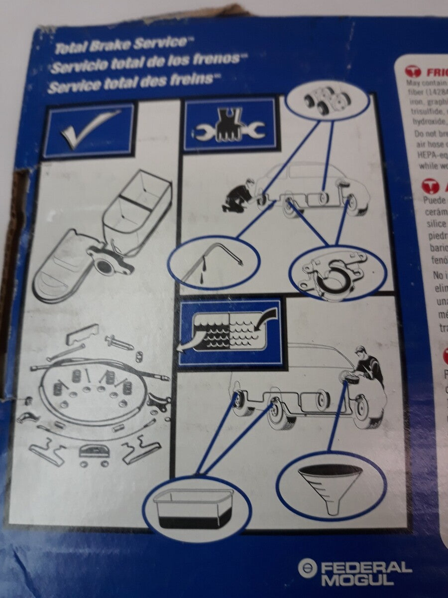 NEW WAGNER QUICK STOP Semi-Metallic Disc Brake Pads Ref# ZX699