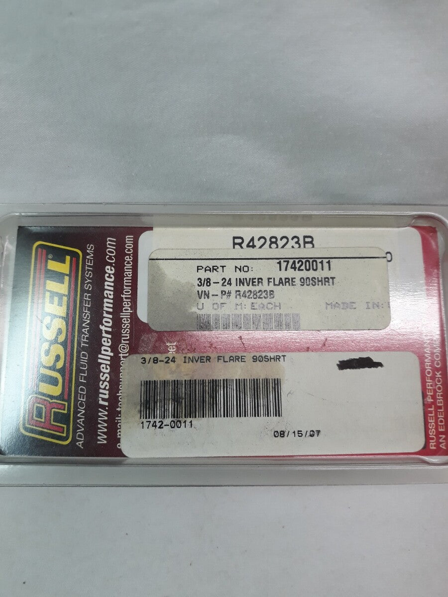 NEW RUSSELL 3/8-24 Inver Flare 90 SHRT Part# 17420011
