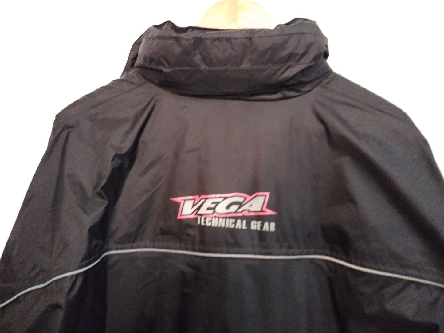 New Vega Technical Motorcycle Wet Weather / Rain Coat / 1800-017 Black XXXL/ 3XL