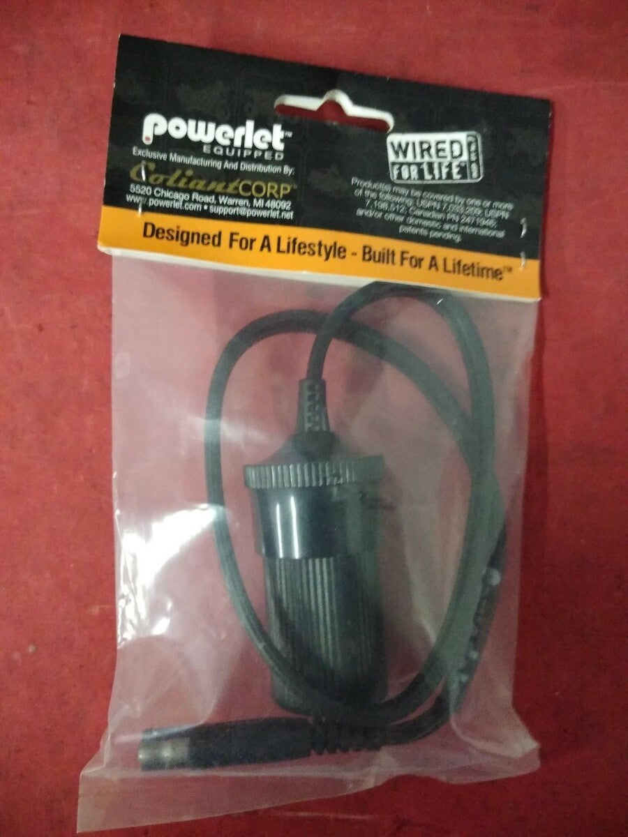NEW Powerlet 12v Outlet to SAE Tender Adapter PAC-024-18