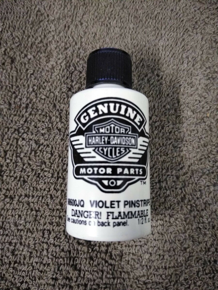 NEW Harley Davidson Touch Up Paint 1/2 fl oz. / 98600JQ Violet Pinstripe