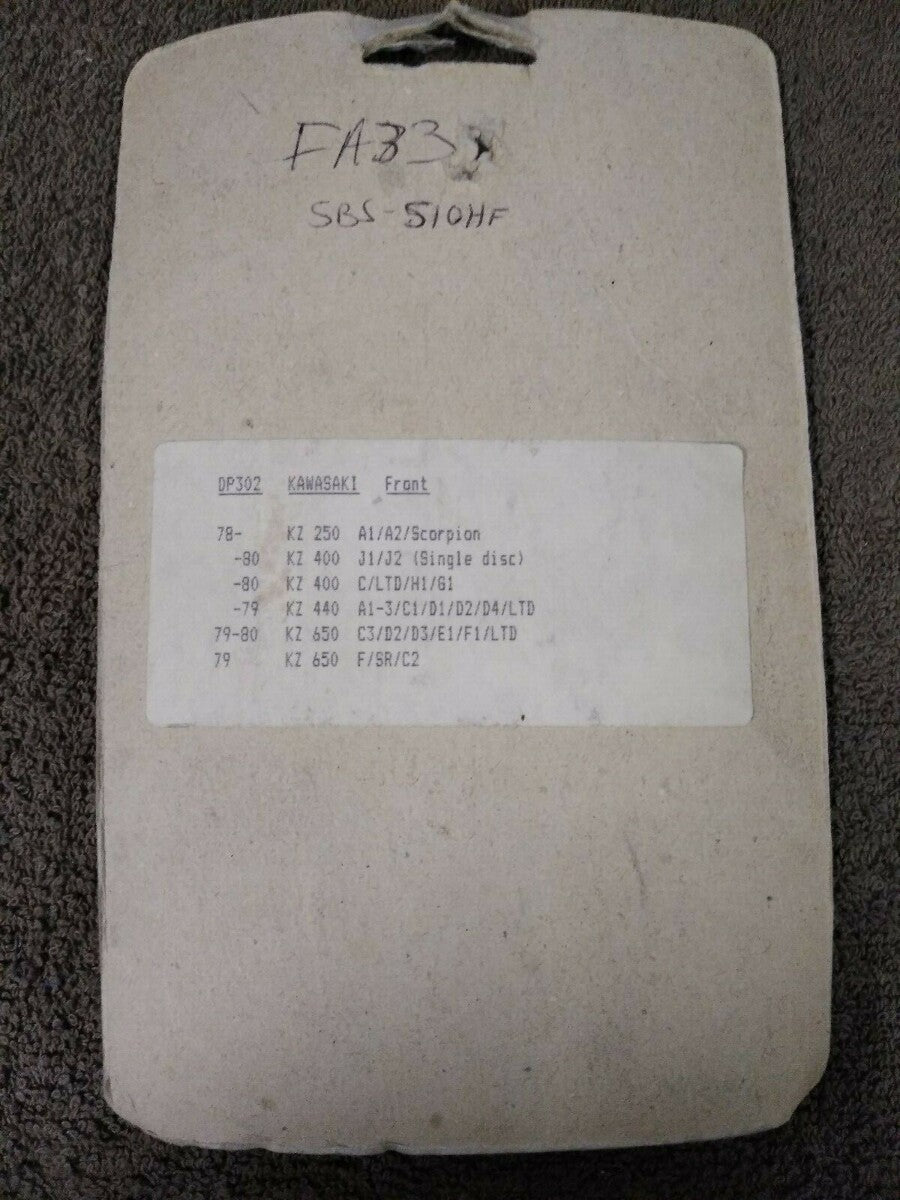 NEW DP Brake Pads / Off Road / ATV / Kawasaki / Rear / DP302