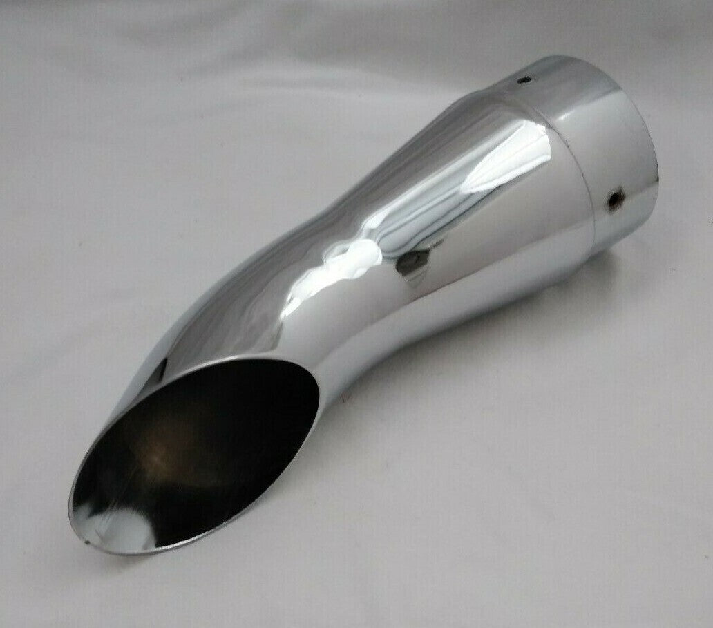 NEW SUPERTRAPP 308-3608 INTERNAL DISC SERIES END CAP / 8" TURNDOWN / CHROME