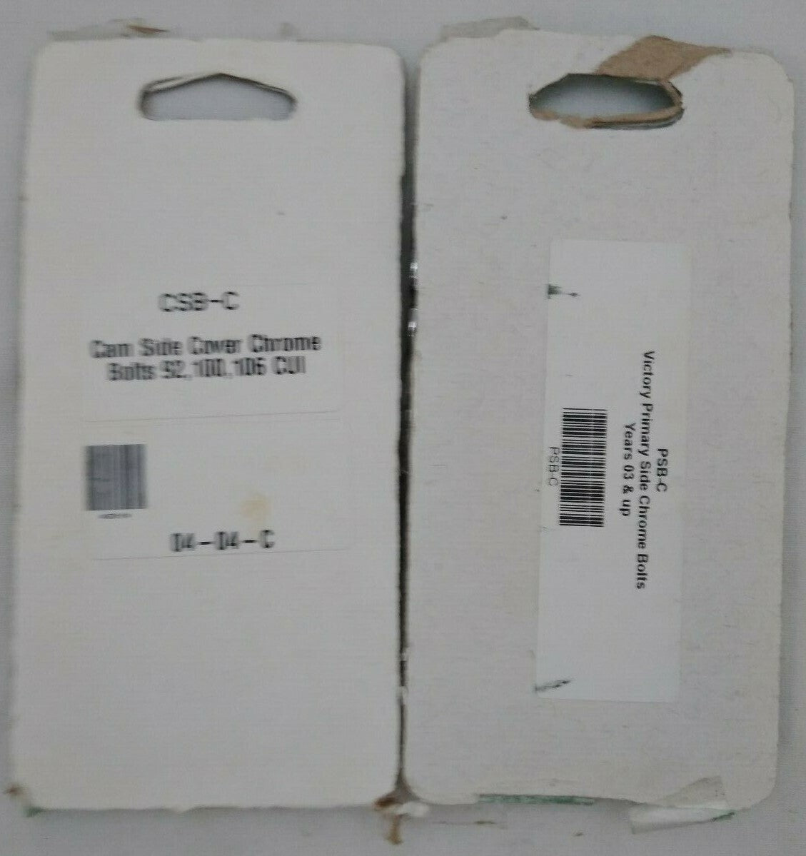 NEW Gardner-Westcott Primary Cover & Cam Side Cover Bolts / WD-PSB-C / 04-04-C
