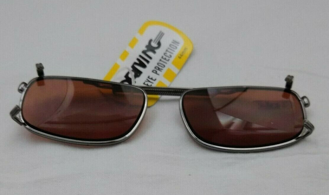 NEW DRIVING UV Eye Protection Clip on Sunglasses / 44MM / 09744A
