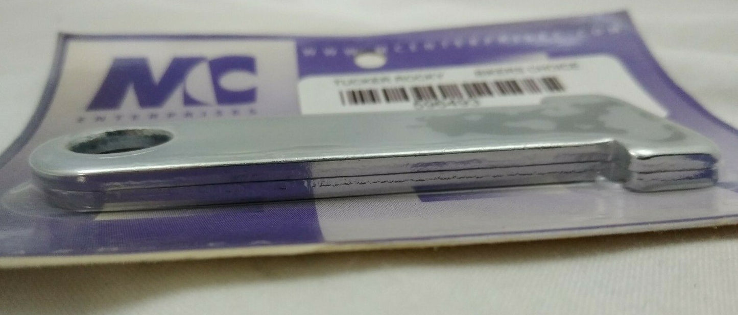 NEW MC Enterprises Helmet Lock Extension 2 Pack / Chrome / 596493