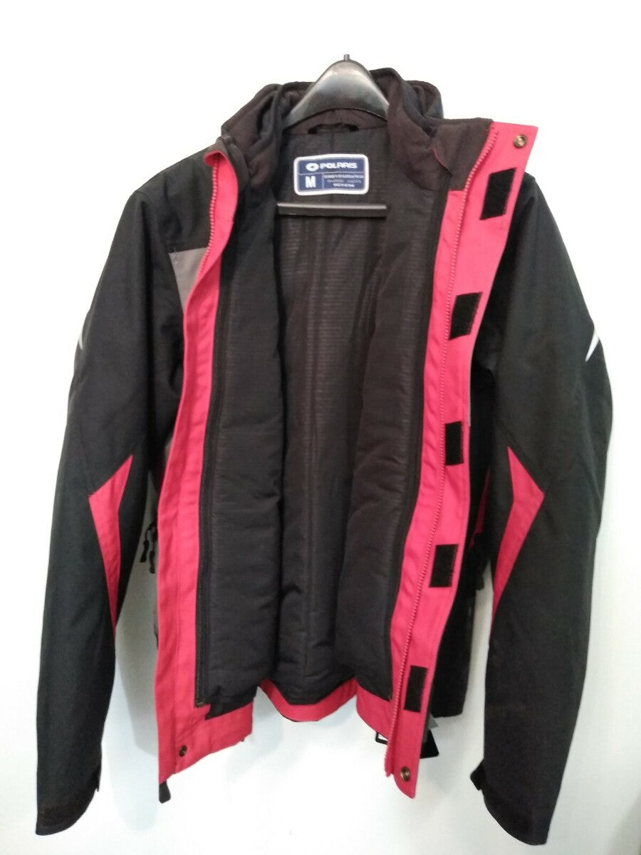 NEW Polaris New Men's Throttle Snowmobile Jacket Black/Gray Medium 286771403