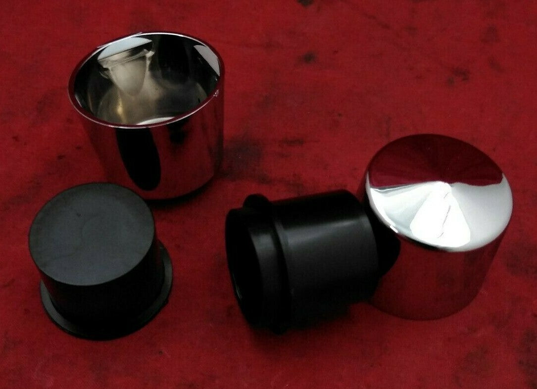 NEW Hot Toppers Front Axle Nut & Bolt Cover Kit / HTD777 / Chrome