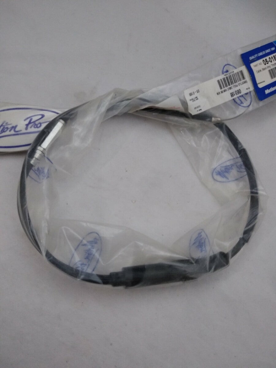 NEW Motion Pro Black Vinyl Throttle Cable / 05-0188