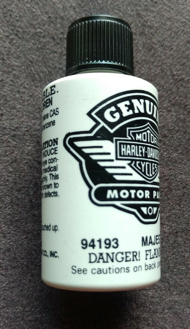 NEW Harley Davidson Touch Up Paint 1/2 fl oz. / 94193 Majestic Blue