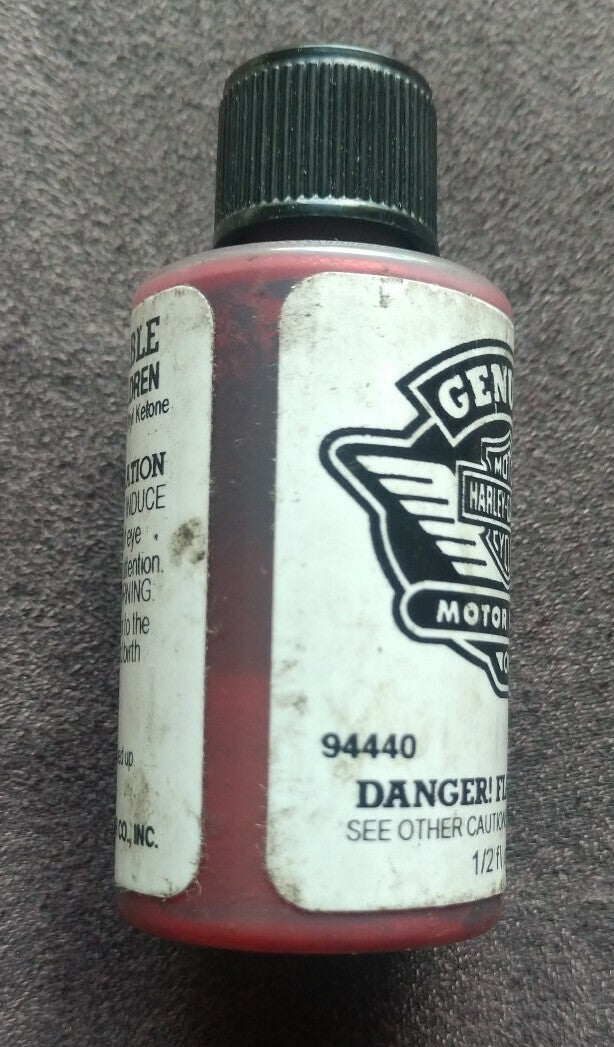 NEW Harley Davidson Touch Up Paint 1/2 fl oz. / 94440 Ghost Red
