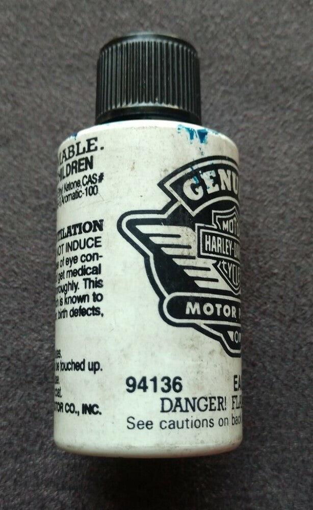 NEW Harley Davidson Touch Up Paint 1/2 fl oz. / 94136 Eagle Blue