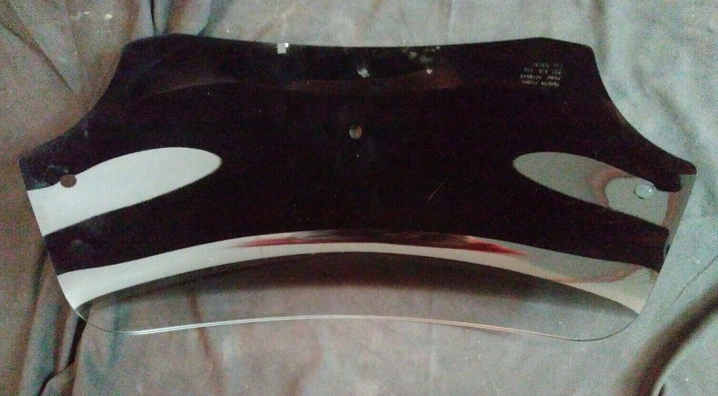 NEW Memphis Shades Batwing Fairing Spoiler Windshield / 2350-0165 / Harley
