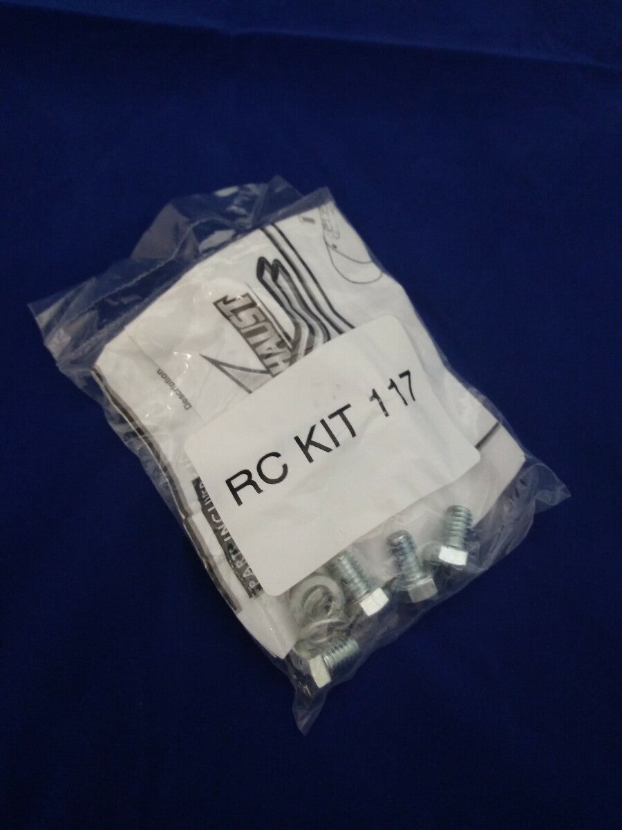 NEW RC Exhaust Can 117 Chrome With Blitz-B / Motorcycle / RCX117C-04B