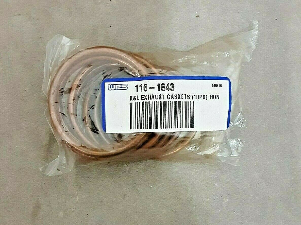K&L Honda Exhaust Pipe Gasket 116-1843 (8 pack)