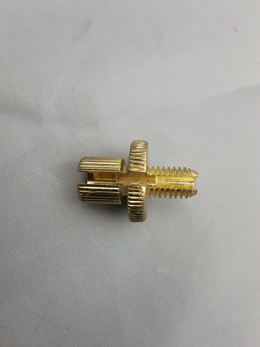 ONE NEW K&L 27-1164 GOLD TONE 8mm M8 Metric Clutch Brake Cable Adjuster