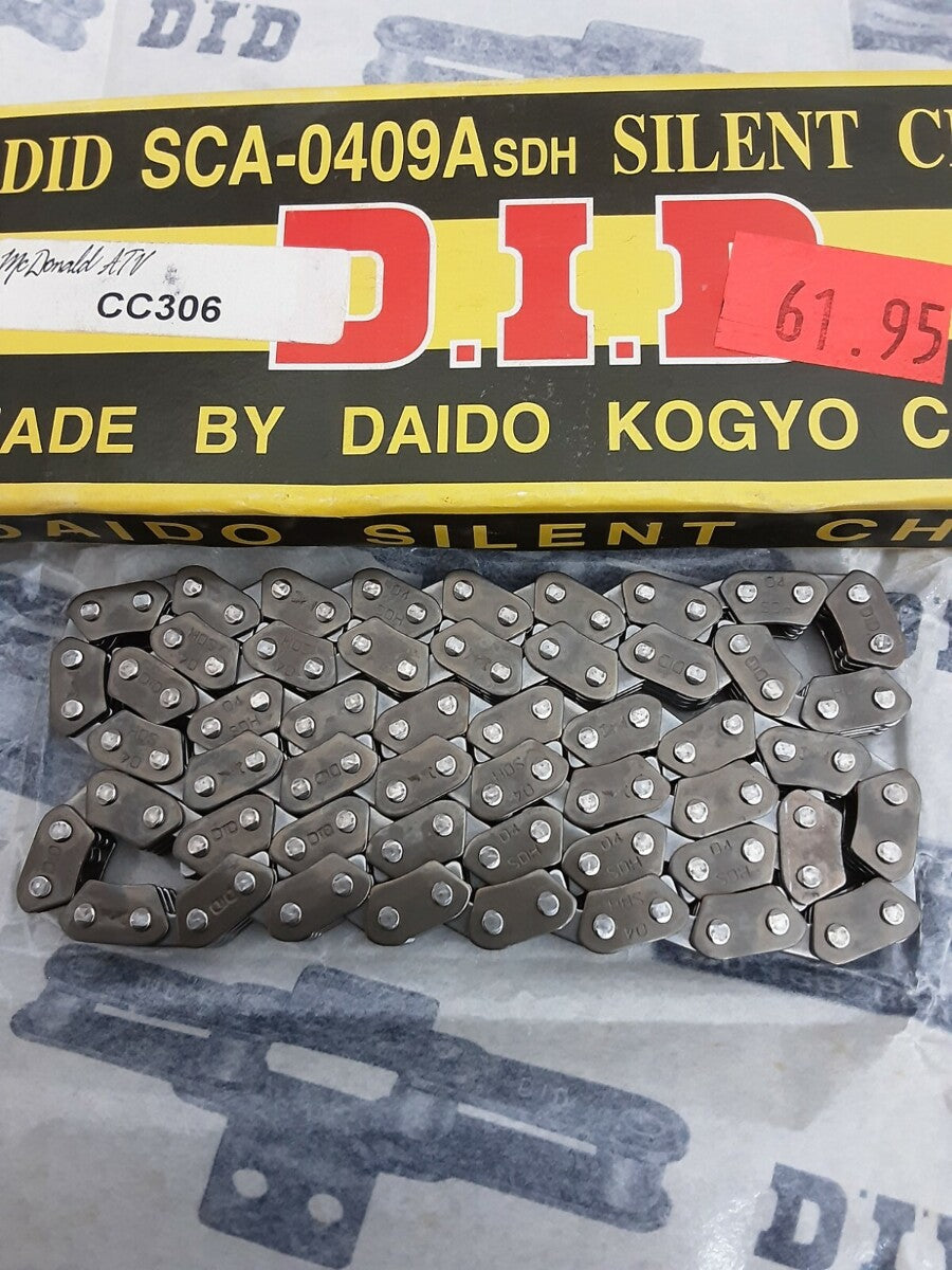 NOS D.I.D. SCA-0409A-102LE SILENT CAM CHAIN