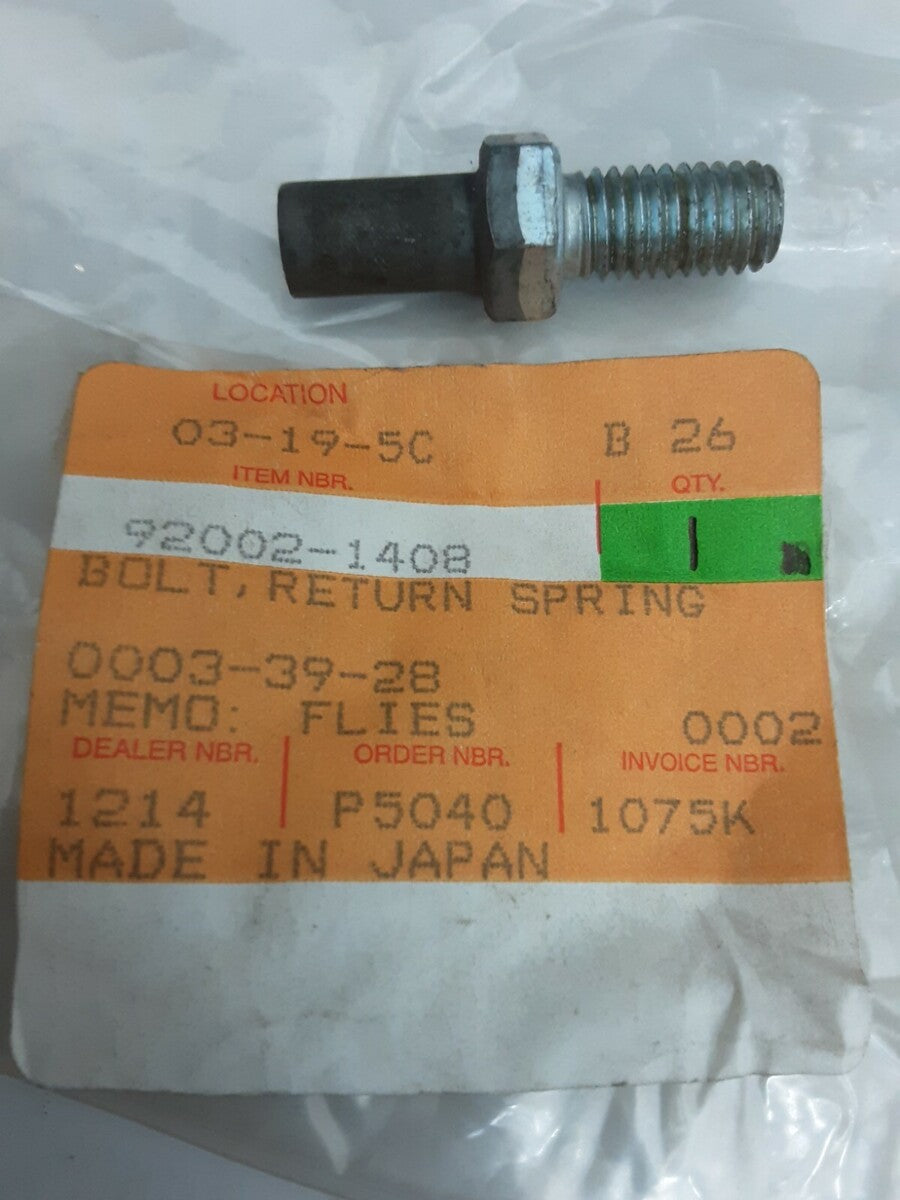 NEW GENUINE KAWASAKI 92002-1408 BOLT, SOCKET Bayou KLF185 KLT160 KLF300 KLF220