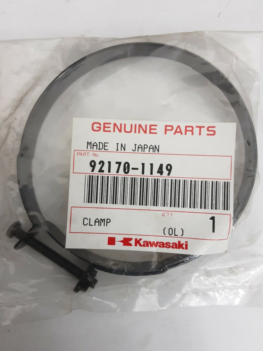 NEW GENUINE KAWASAKI 92170-1149 CLAMP Bayou KLF220 KLF300 Ninja ZX1100