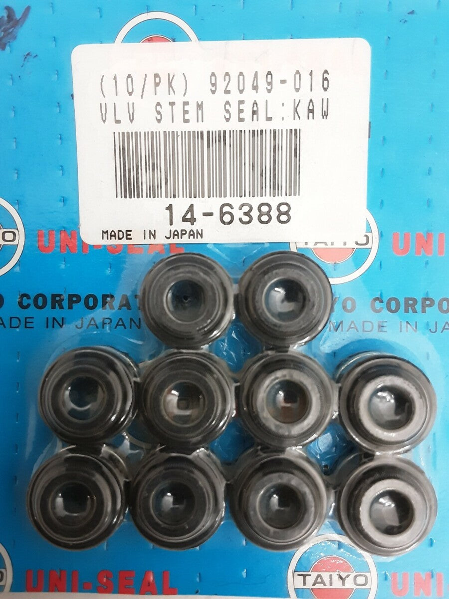 NEW TAIYO KAWASAKI 92049-016 (QTY 10) SEAL-OIL GPz ZX1100 ZX750 KL600 KL250