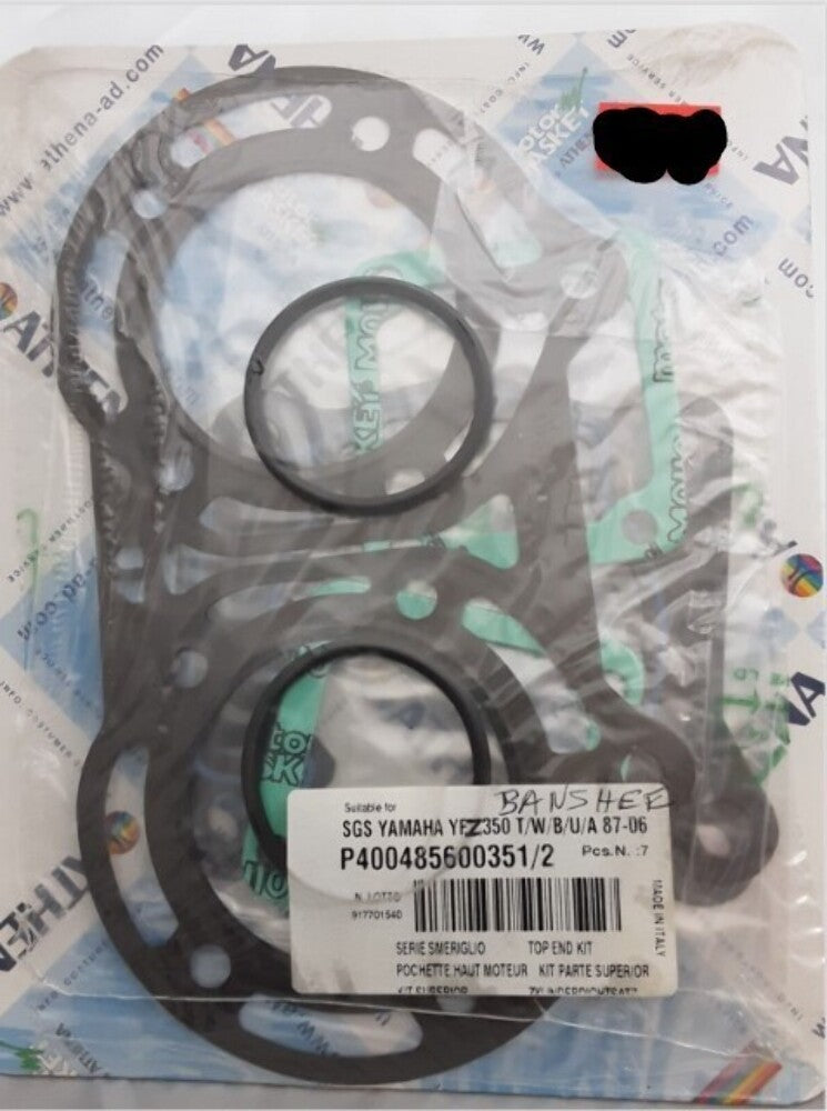 NEW ATHENA P400485600351/2 YAMAHA TOP END GASKET KIT BANSHEE YFZ350 1987-06
