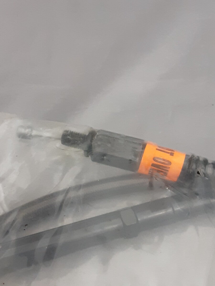 NEW LA Choppers LA-8110C16M Clutch Cable Midnight Braided 15-17" HARLEY FLSTFI