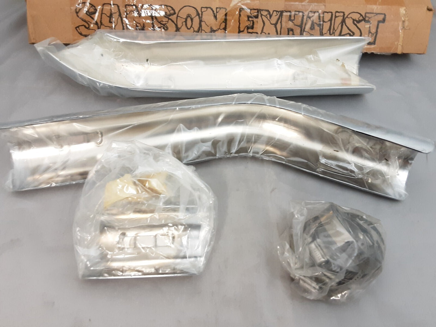 NEW SAMSON DS-200075 Harley Davidson Exhaust Heat Shields 2-1/4"