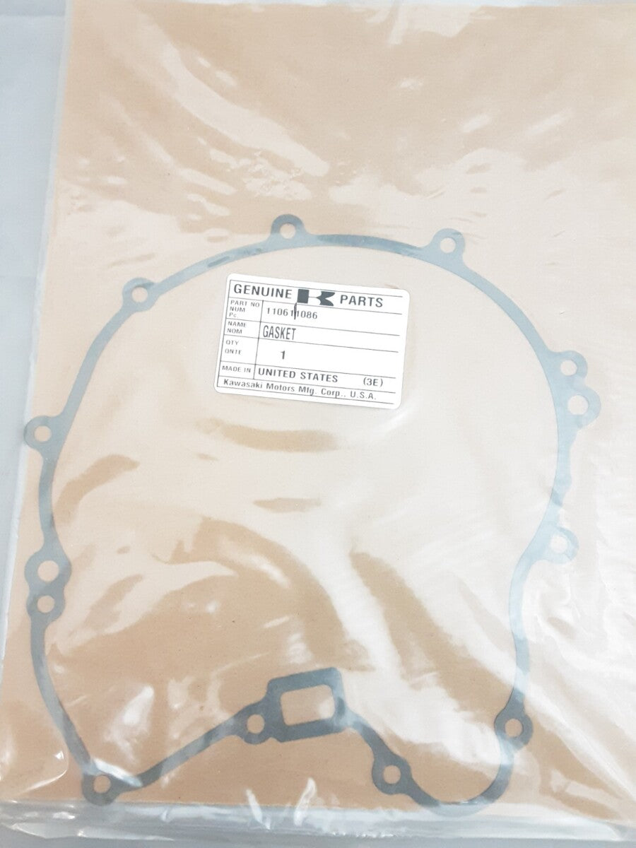 NEW GENUINE KAWASAKI 11061-1086 GASKET, GENERATOR COVER Prairie KVF360 2003-2012