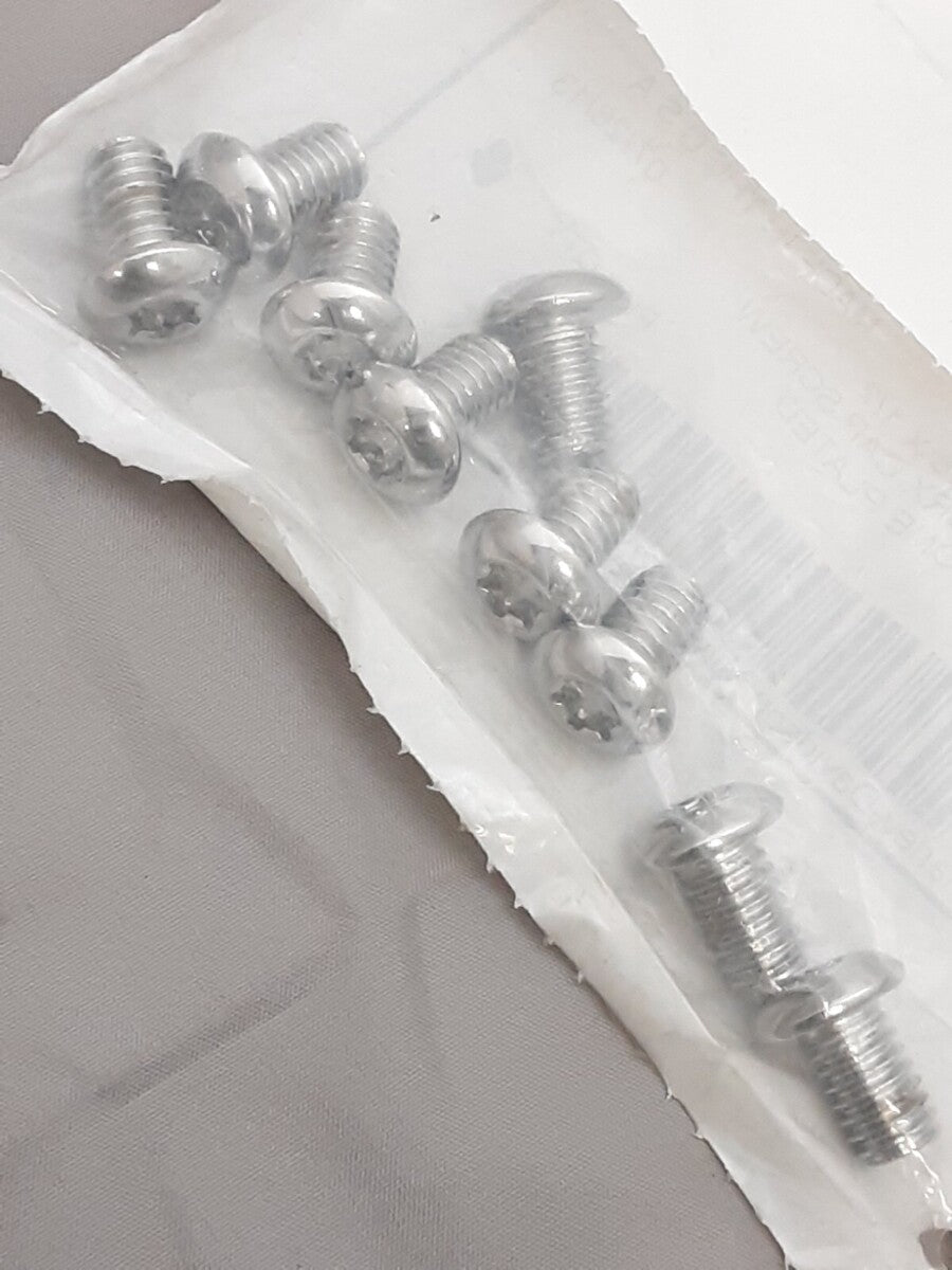 NEW GENUINE HARLEY DAVIDSON 94599-98 QTY8 5/16-18X1 1/2 TORX BUTTON HEAD SCREW