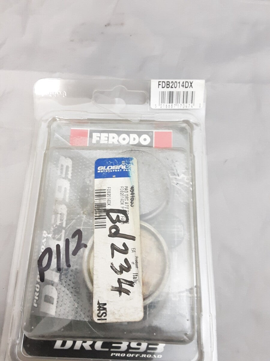 NEW GENUINE FERODO FDB2014DX REAR BRAKE PAD