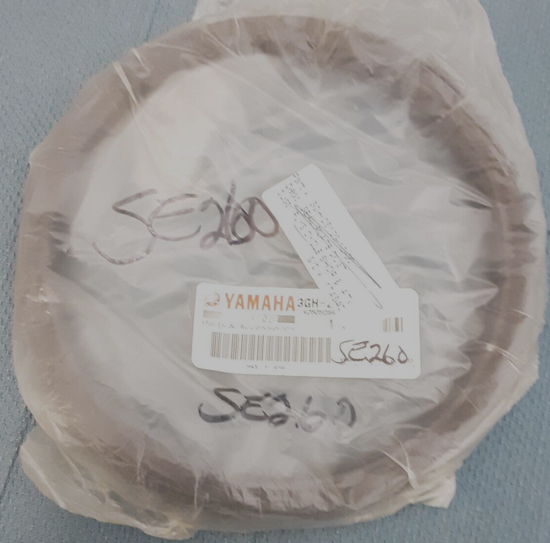 NEW GENUINE YAMAHA 3GH-25129-10-00 SEAL, PLATE DUST Big Bear YFM350 MOTO-4 YFM2