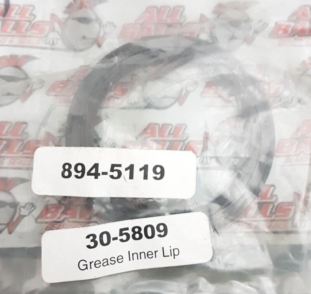 NEW GENUINE ALL BALLS 30-5809 GREASE INNER LIP 46X58X7