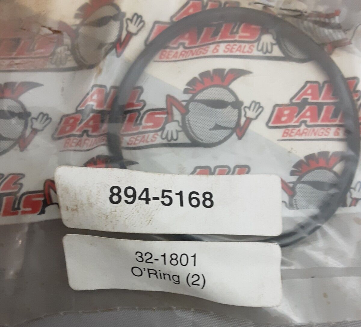 NEW GENUINE ALL BALLS 32-1801 O-RING 1.85X104 SE502